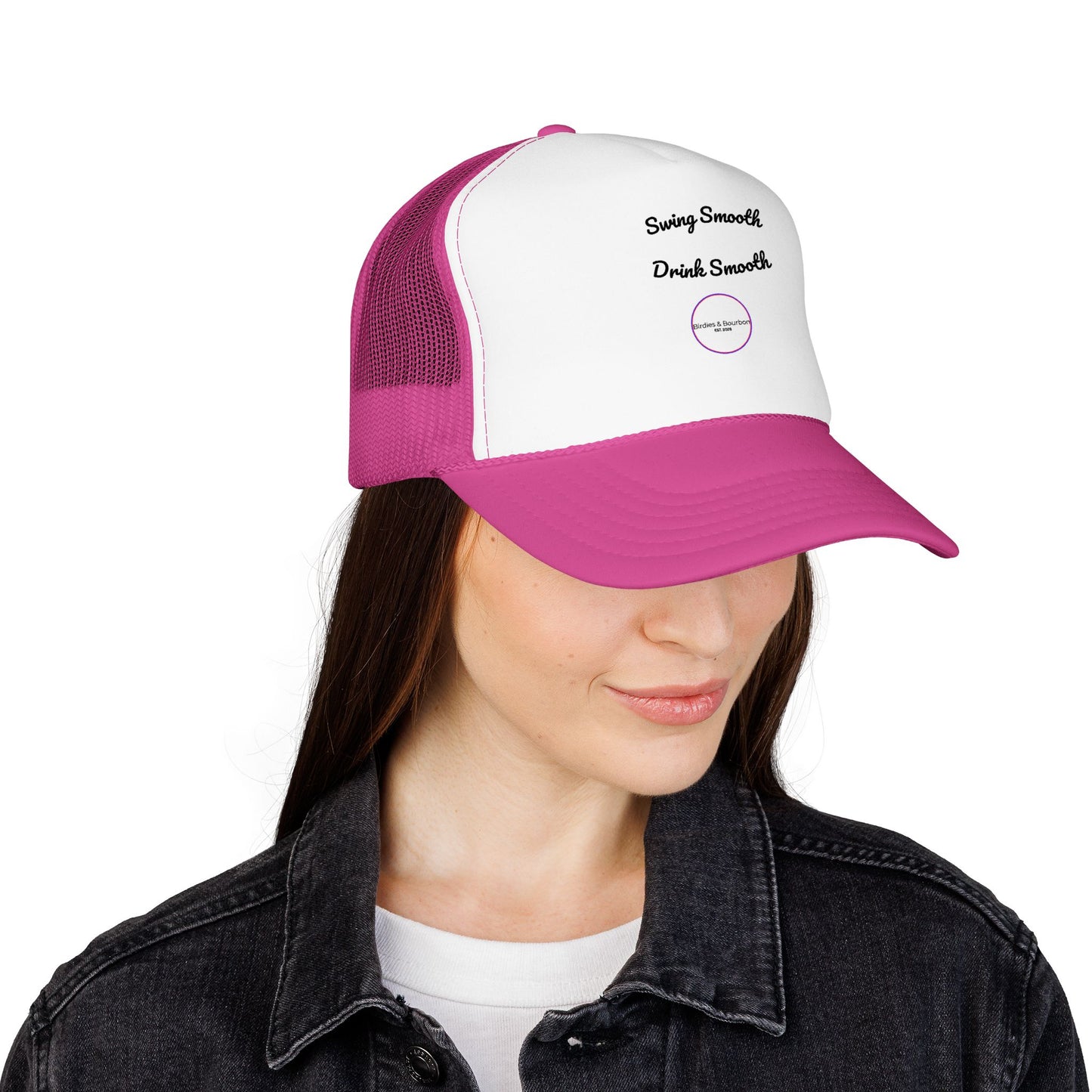 Birdies & Bourbon Trucker Hat