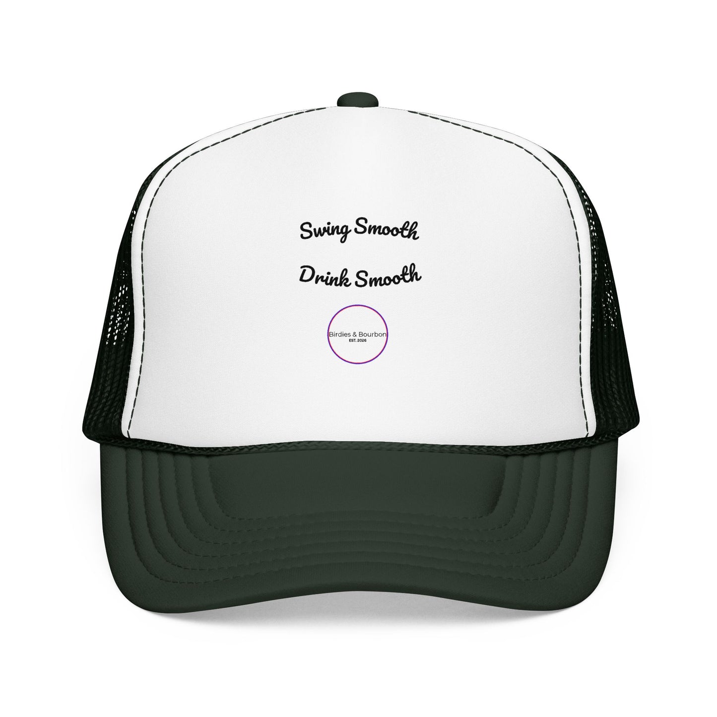 Birdies & Bourbon Trucker Hat