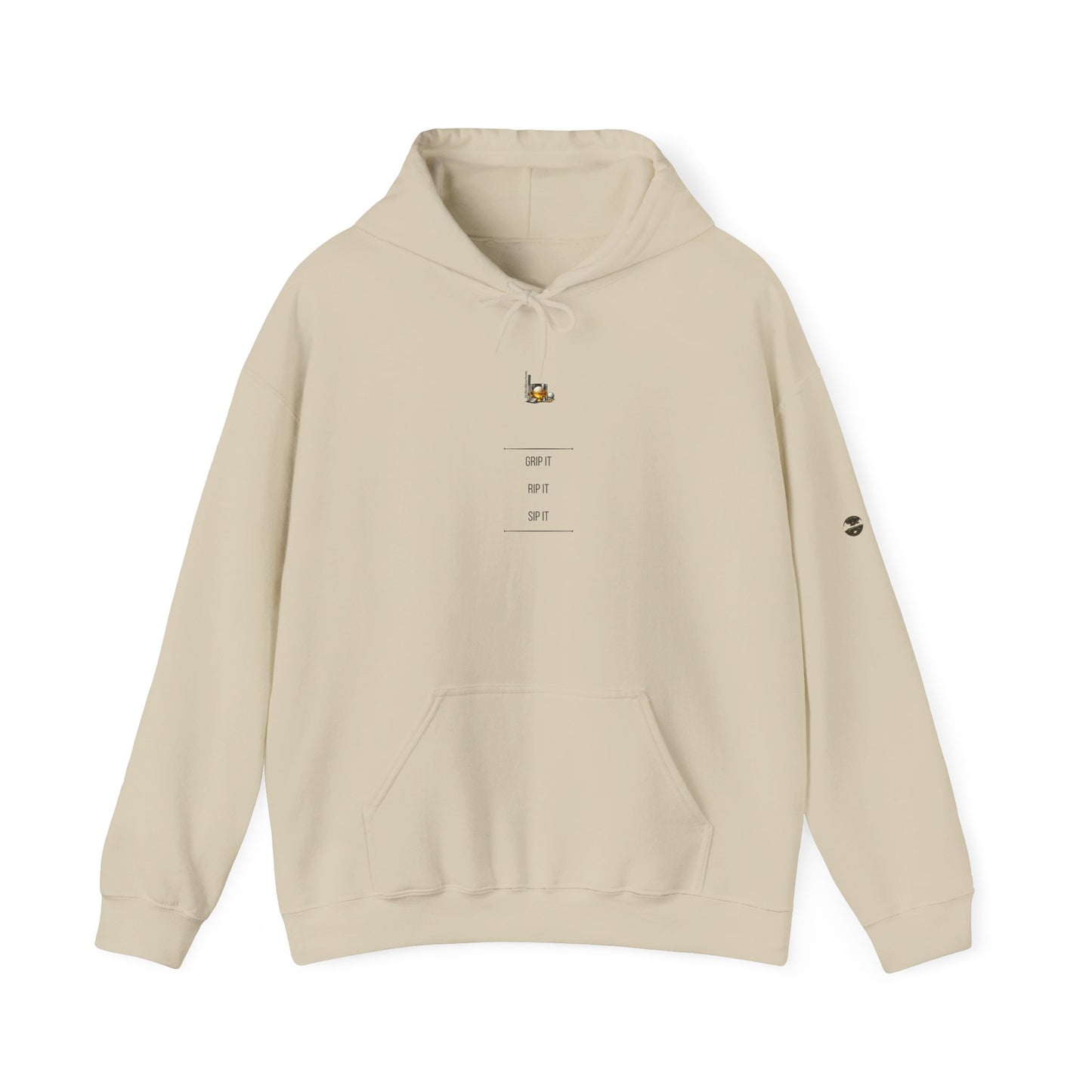 Birdies & Bourbon Hoodie (light color)