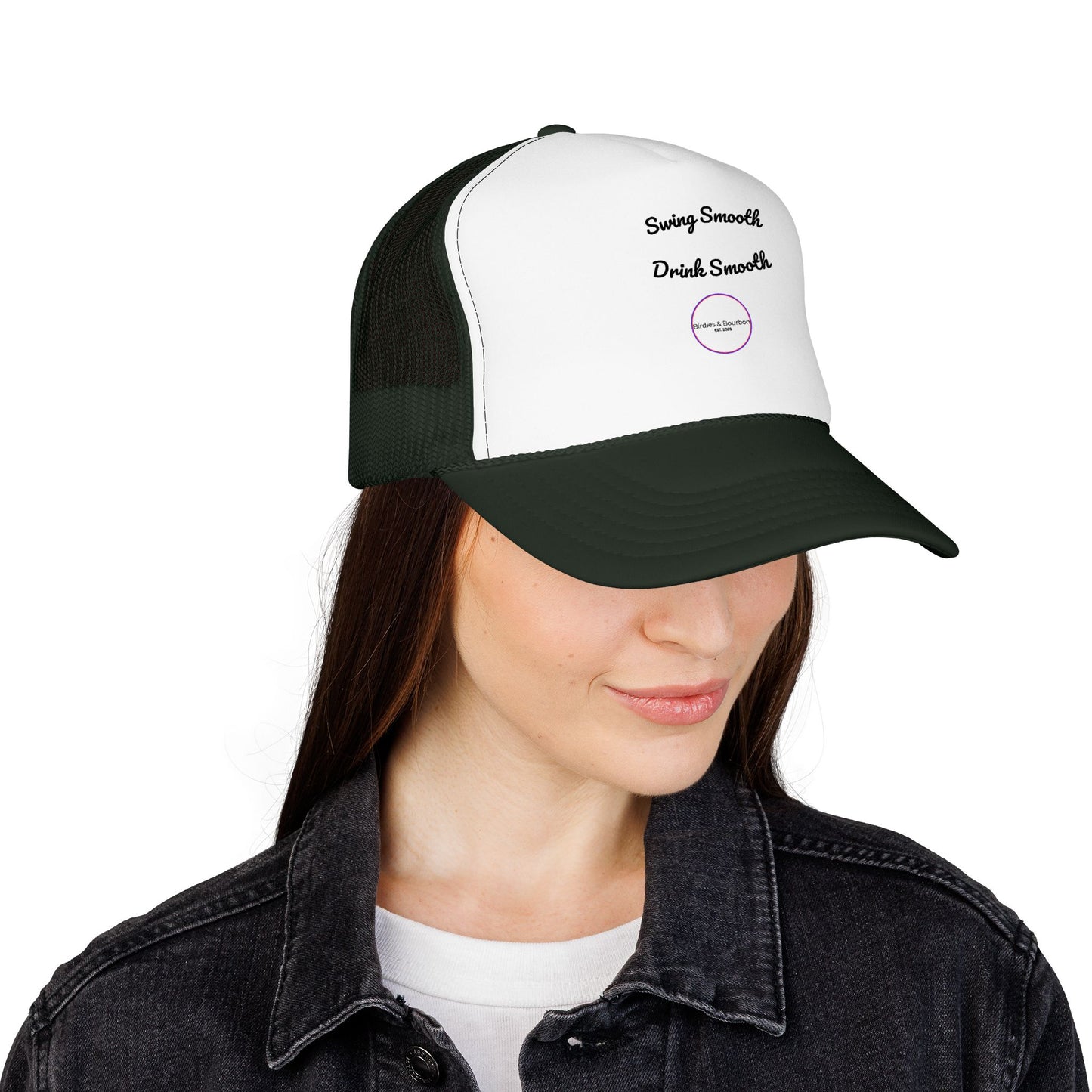 Birdies & Bourbon Trucker Hat