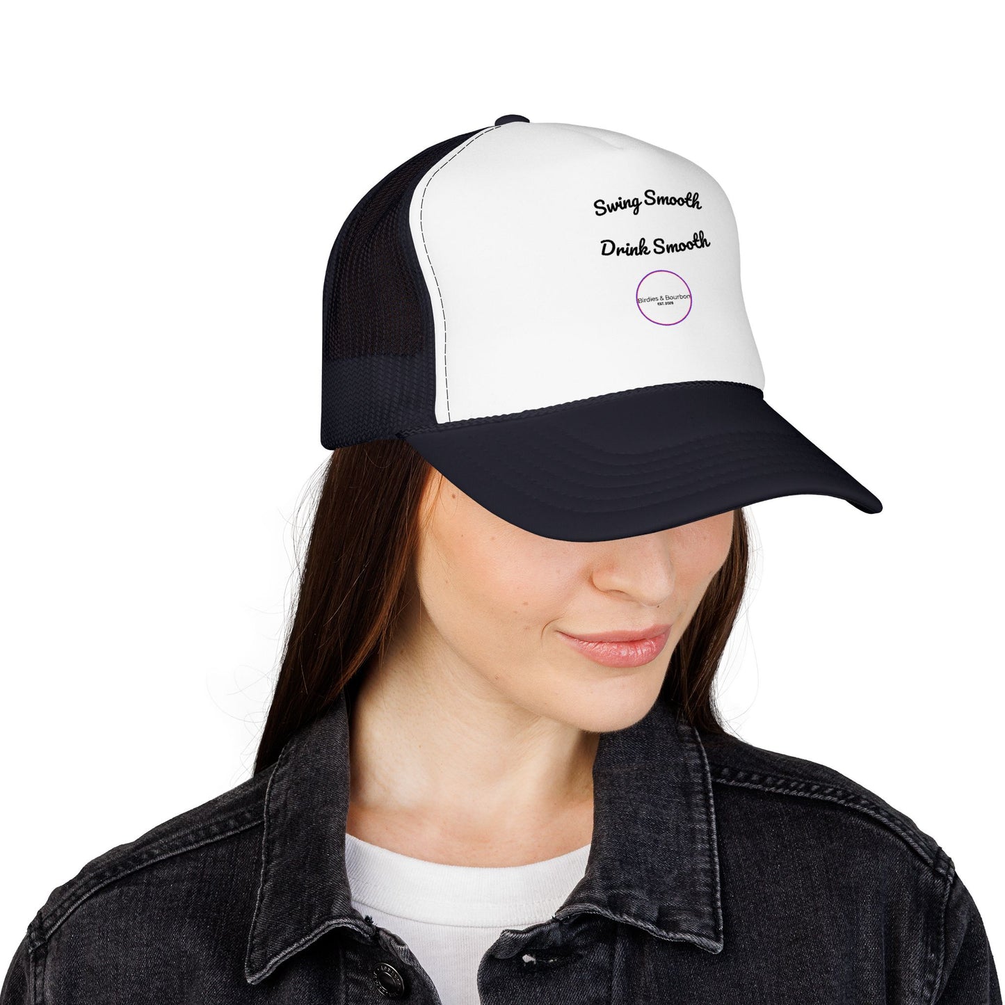 Birdies & Bourbon Trucker Hat