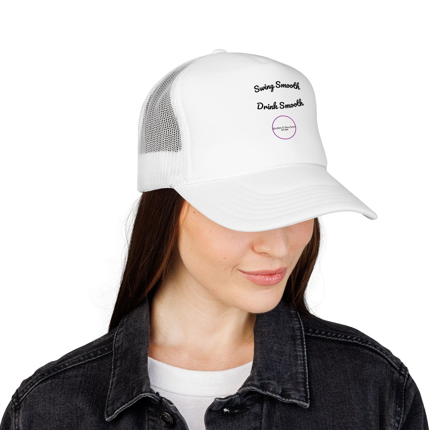 Birdies & Bourbon Trucker Hat