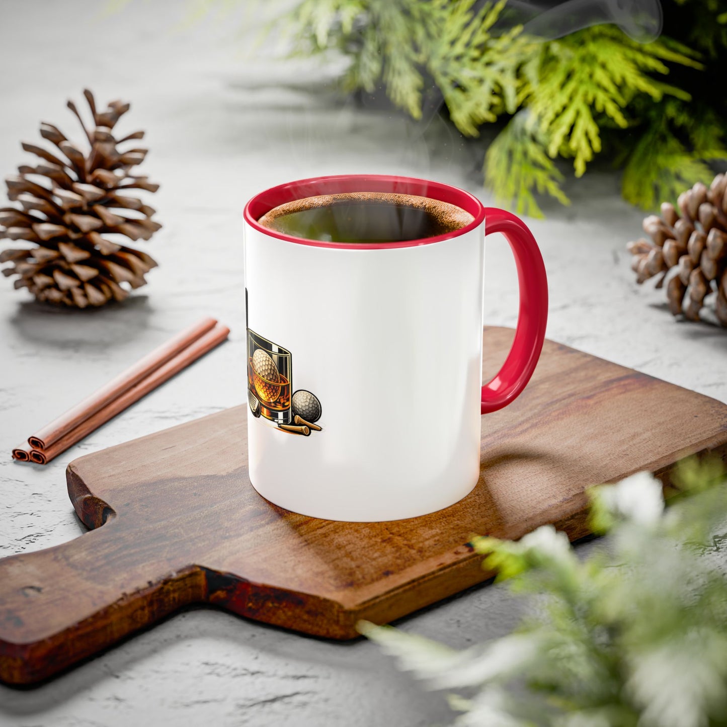 Birdies & Bourbon Coffee Mug