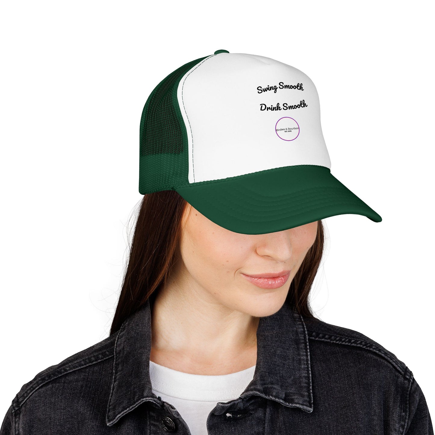 Birdies & Bourbon Trucker Hat