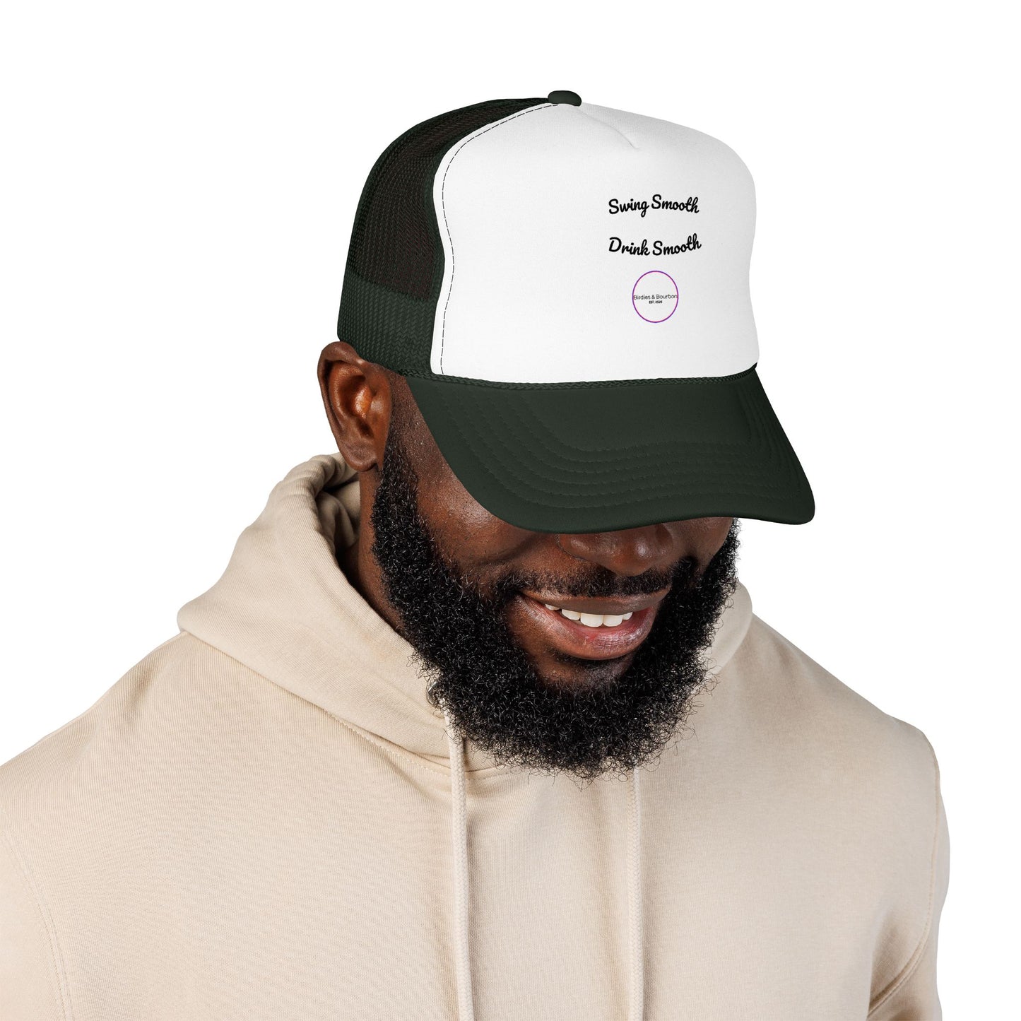 Birdies & Bourbon Trucker Hat