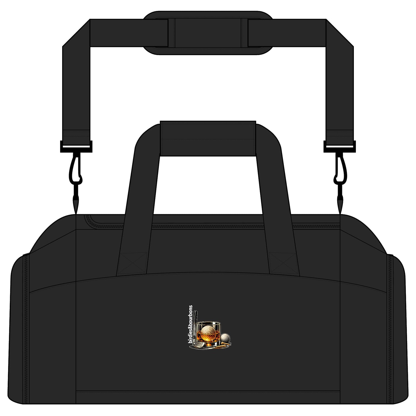 Birdies & Bourbon Gym Bag