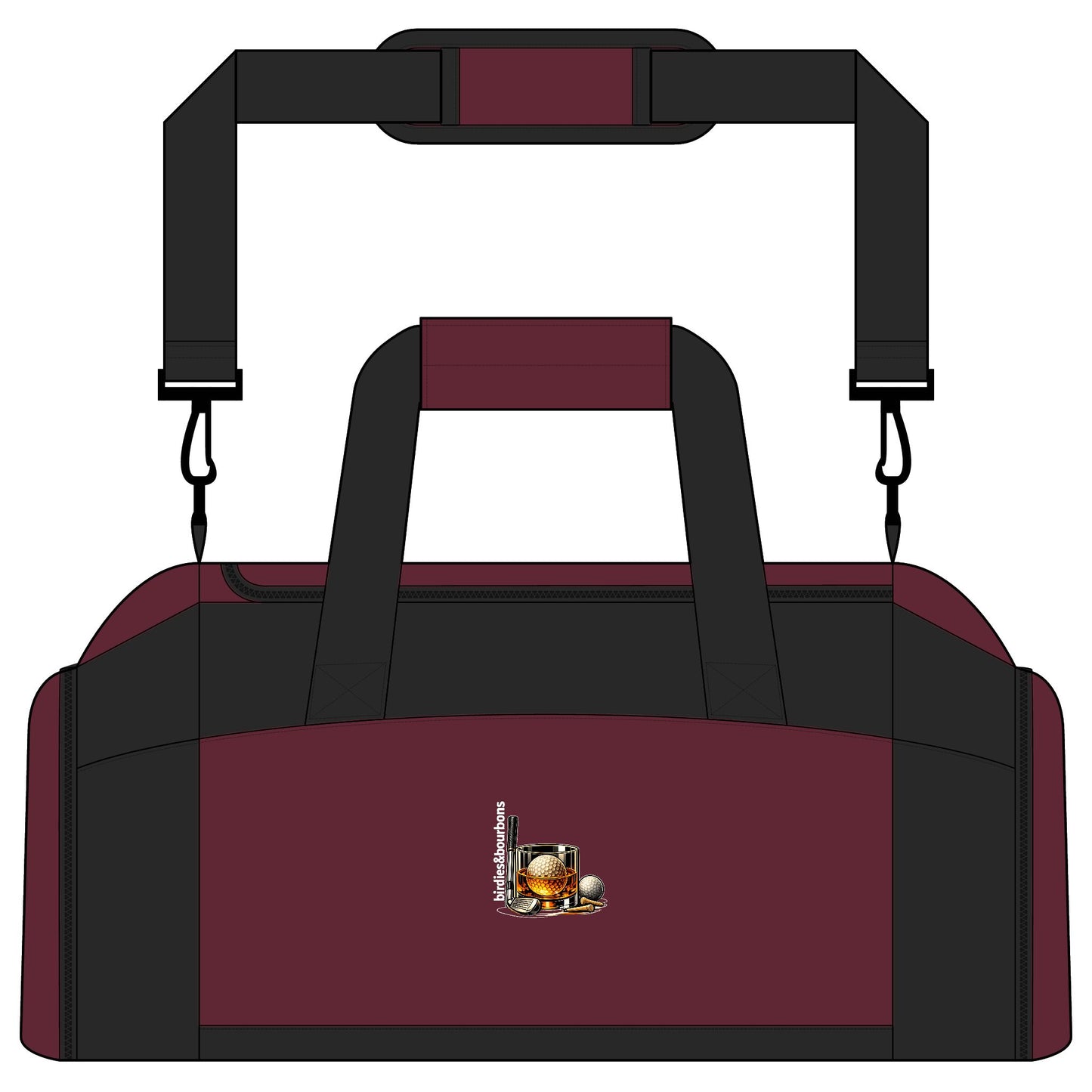 Birdies & Bourbon Gym Bag