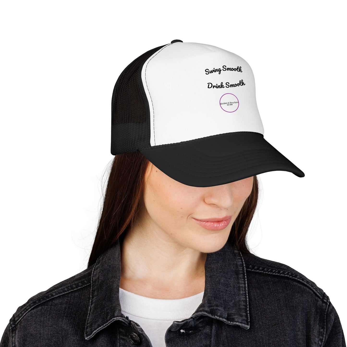 Birdies & Bourbon Trucker Hat