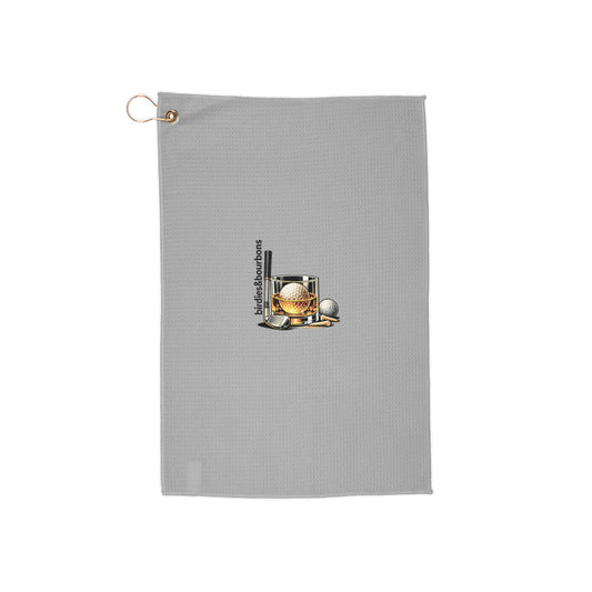 Birdies & Bourbon Golf Towel